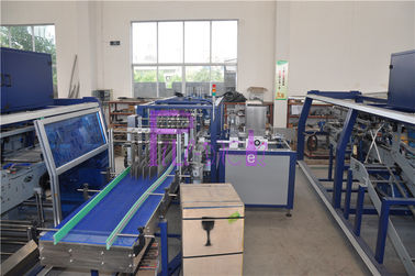 Double row automatic Bottle Packaging Machine for film wrapping shrink