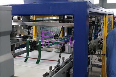 Automatic PLC Bottle Packing Machine , 380V 50/60 HZ Carton Forming Machine