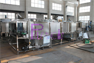 Sectionalized 500ml Bottle Packing Machine Sterilizer For Non Carbonated Beverage