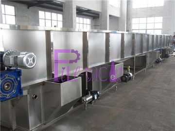 Hot Filling Drink Bottle Packing Machine Juice Cooling Sterilizer System Beverage Industry