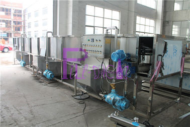 Stable Flavored Bottled Juice Cooling Machine Stainless Steel
