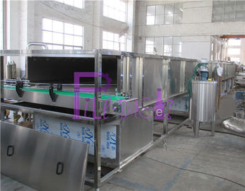 Electric Sterilizer Bottle Packing Machine System , Engineering Plastic Belt Recycling Tank System