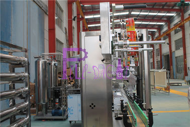 Double Driving Four Blades Installed Bottle Labeling Machine With Panasonic Driver