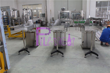 Semi Automatic Glass Bottle Sorting Machine Rotary Type For Water Production Line