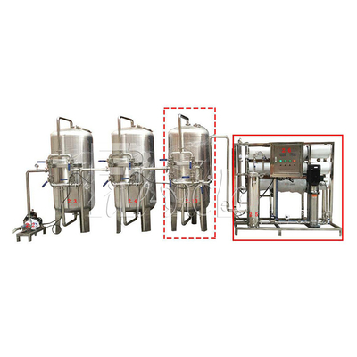 4000BPH Monoblock Mineral Water Filling Capping Production Line 500ML Bottle Rinsing