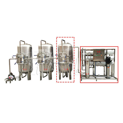 Monoblock Mineral Water Filling Capping Machine Plastic Bottle 6000BPH 18-18-6 Rinsing