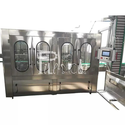 Monoblock Mineral Water Filling Capping Machine Plastic Bottle 6000BPH 18-18-6 Rinsing