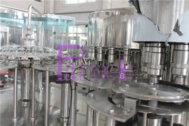 Automatic drinking water bottling machine , High Speed filling machine
