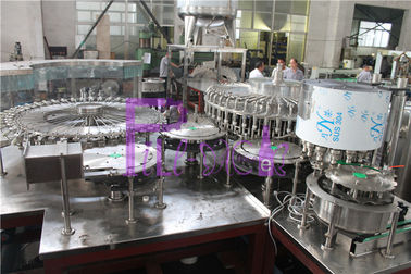 Polygon Pure Water Filling Machine With Streamline Dial Wheel And Low Gravity