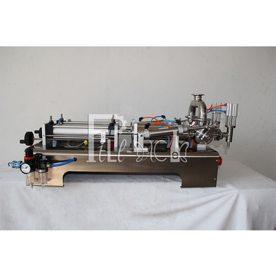 Semi Automatic Pneumatic Piston Filling Machine High Pneumatic Viscosity High Precision SUS304