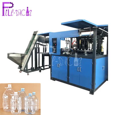 Full Automatic PET Bottle Blow Molding Machine / Equipment 2 Cavity For 3 - 5L