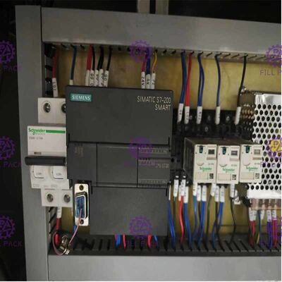 Single Head Adhesive Sticker Labeling Machine 50BPM For Round Bottle