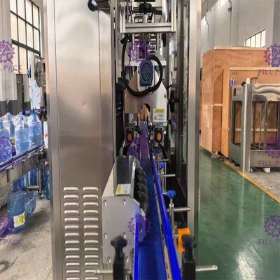 Full Automatic Shrink Sleeve Labeling Machine Double Head For Body With Steam Shrink