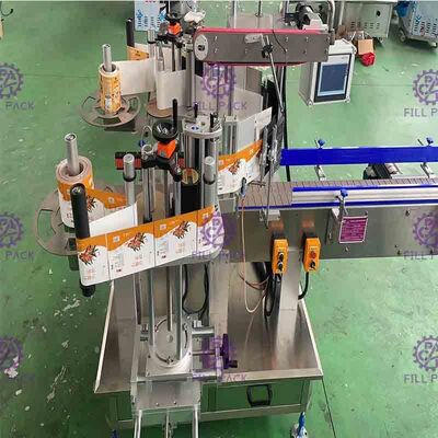 SUS304 40m/Min Automatic Flat Bottle Labeling Machine Double Sided