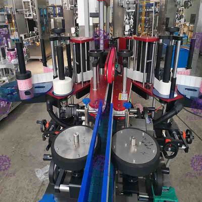Automatic Square Flat Bottle Labeling Machine Special Shaped Double Side Adhesive Sticker