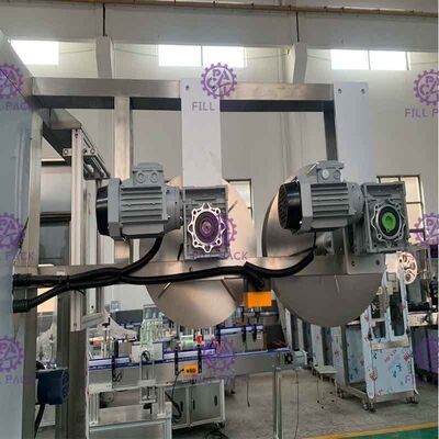 Adjusted Stainless Steel Automatic Labeling Machine PLC Control