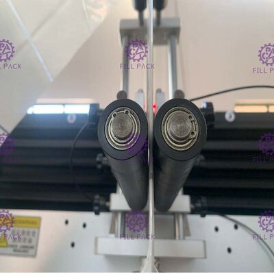 Adjusted Stainless Steel Automatic Labeling Machine PLC Control