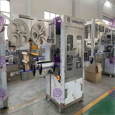 Adjusted Stainless Steel Automatic Labeling Machine PLC Control