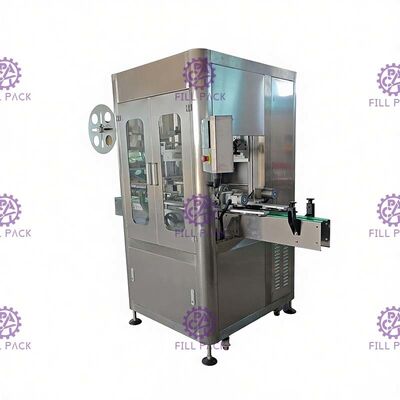 Single Head Shrink Sleeve Labeling Machine 150BPM Full Automatic For PVC Bottle