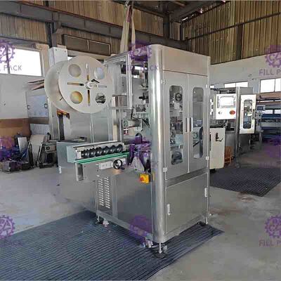 Single Head Shrink Sleeve Labeling Machine 150BPM Full Automatic For PVC Bottle