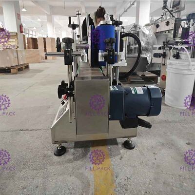 3000BPH Table Top Automated Adhesive Sticker With Hot Foil Coding