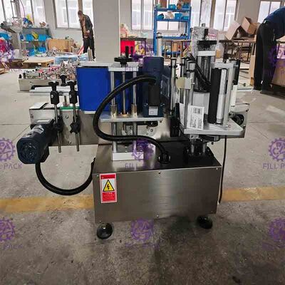 3000BPH Table Top Automated Adhesive Sticker With Hot Foil Coding