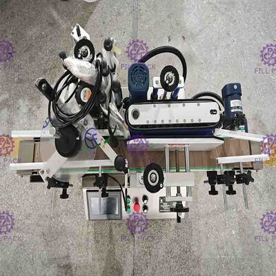 3000BPH Table Top Automated Adhesive Sticker With Hot Foil Coding