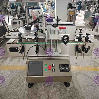 3000BPH Table Top Automated Adhesive Sticker With Hot Foil Coding