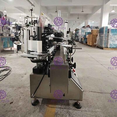 ISO9001 Table Type Sticker Labeling Machine round Bottles Label Maker Machine