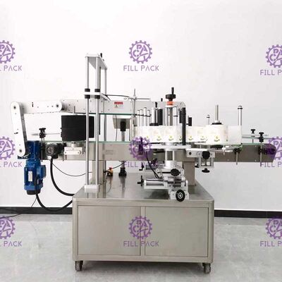 Self Adhesive Round Bottle Labeling Machine  PET Bottle Label Applicator