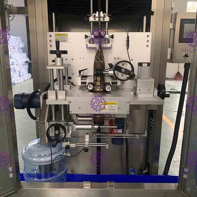 Single Head Neck Labeling Gallon Labeler Machine Full Automation 300BPM