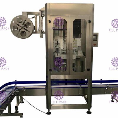 Single Head Neck Labeling Gallon Labeler Machine Full Automation 300BPM