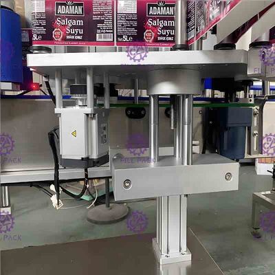 Single Side 50bpm Pet Plastic Bottle Self Adhesive Labeling Machine