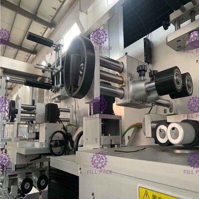 Double Head Stretch Sleeve Applicator Machine PLC Programmable Control