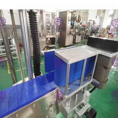 SUS304 40m/Min Flat Bottle Labeling Machine ,  Square Bottle Label Applicator