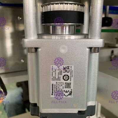 Drink Processing Manual Bottle Labeling Machine For Bottles , Shrinking Tunnel