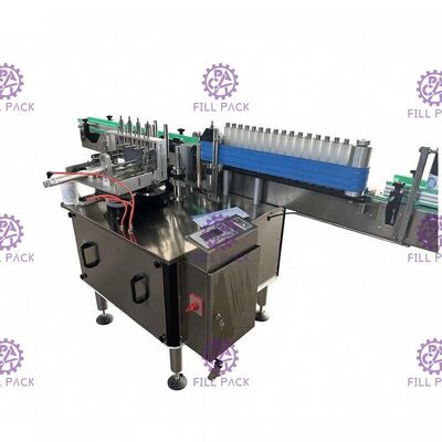 Round Glass Jar Automatic Labeling Machine High Speed Wet Glue