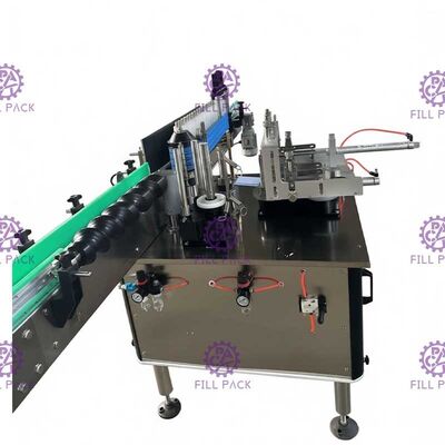 Round Glass Jar Automatic Labeling Machine High Speed Wet Glue