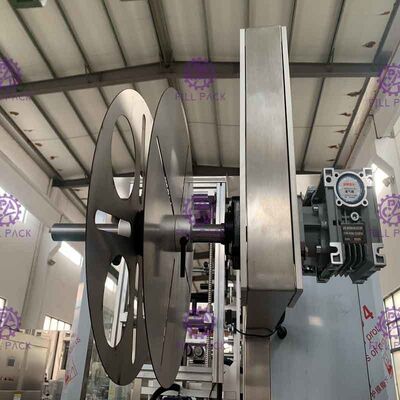 Fully Automatic Bottle Shrink Labeling Machine With Double Head Sleeve Labeling System