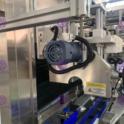 Fully Automatic Bottle Shrink Labeling Machine With Double Head Sleeve Labeling System