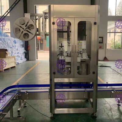 0-50BPM Stainless Steel Gallon Bottle Labeling Machine PLC Control