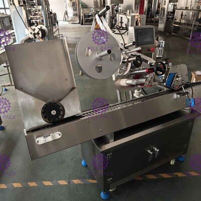 Self Adhesive PET / Plastic Sticker Round Bottle Labeling / Labeler Machine / Equipment / Line / Plant / System / Unit