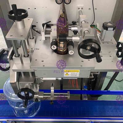 Gallon Bottle Sleeve Shrink Labeling / Labeler Applicator / Machine / Equipment / Line / Plant / System / Unit