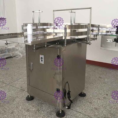 Turn Rotary Bottle Collector Receiving Accumulator Table / Machine / Equipment / Line / Plant / System