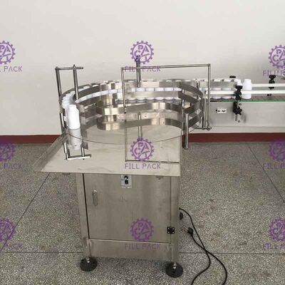 Turn Rotary Bottle Collector Receiving Accumulator Table / Machine / Equipment / Line / Plant / System