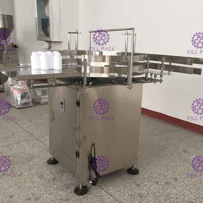 Turn Rotary Bottle Collector Receiving Accumulator Table / Machine / Equipment / Line / Plant / System