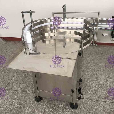 Turn Rotary Bottle Collector Receiving Accumulator Table / Machine / Equipment / Line / Plant / System