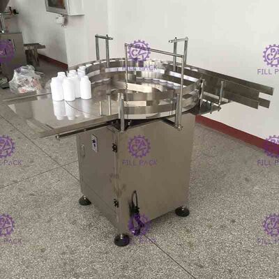 Turn Rotary Bottle Collector Receiving Accumulator Table / Machine / Equipment / Line / Plant / System