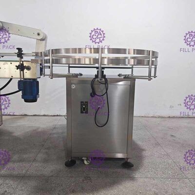 Semi Automatic Rotary Bottle Sorting Machine For Milk Glass Bottle 0.37Kw