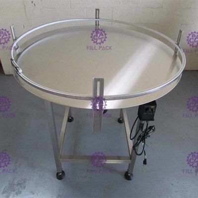 Semi Automatic Glass Bottle Sorting Machine Rotary Type For Water Production Line